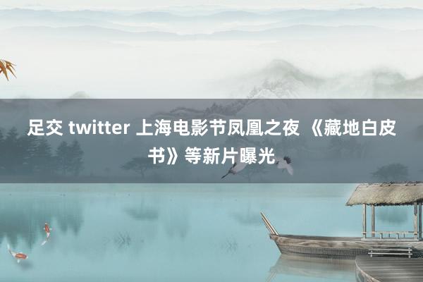 足交 twitter 上海电影节凤凰之夜 《藏地白皮书》等新片曝光