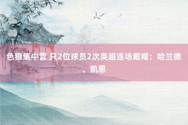 色狼集中营 只2位球员2次英超连场戴帽：哈兰德、凯恩
