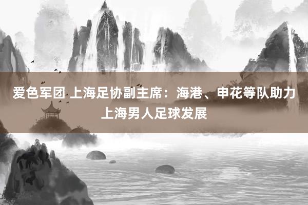 爱色军团 上海足协副主席：海港、申花等队助力上海男人足球发展